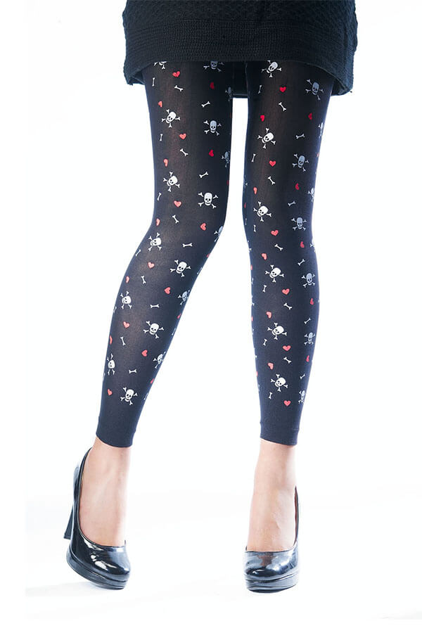 Printed Pantyhose Leggings